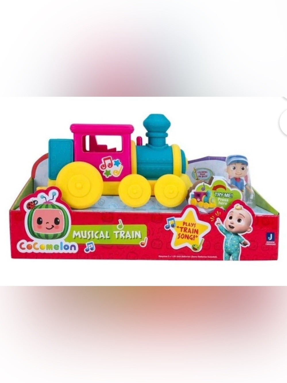 CoComelon Toy Train Official Feature Musical Train Walmart Exclusive Brand New